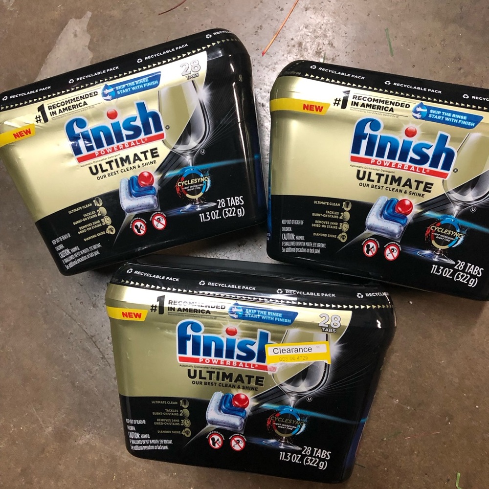 Finish Ultimate Dishwasher Tabs